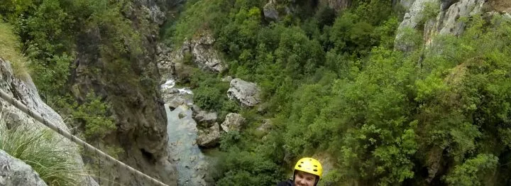 Extreme canyoning half day tour on Cetina river