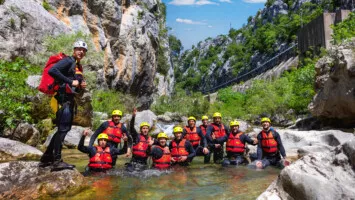 Canyoning day tour on Cetina river