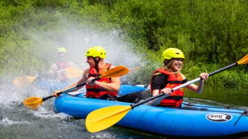 Kayaking on Cetina river