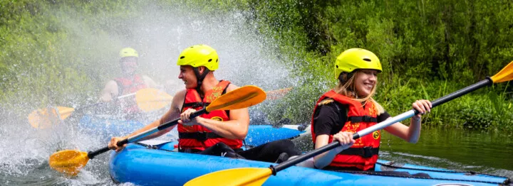 Kayaking on Cetina river