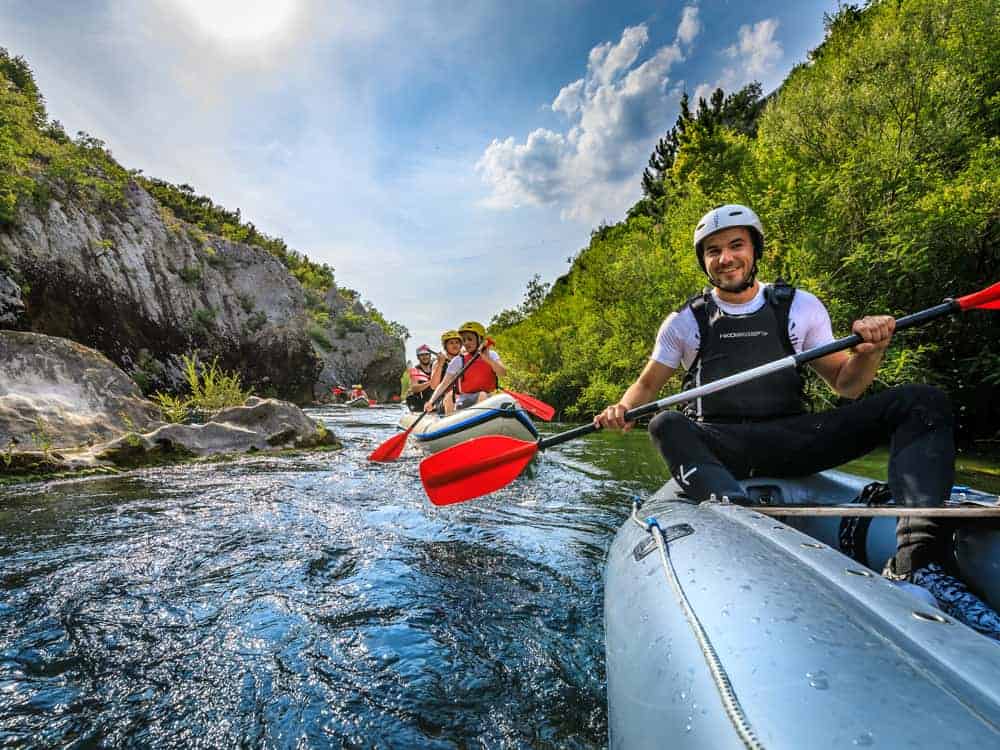 Rafting in Croatia